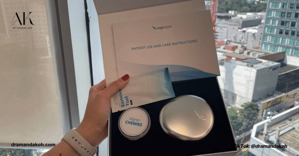 Angel Aligner Clear Aligners Unboxing - Dr Amanda Koh