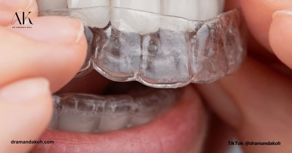 Straighten Teeth Without Braces With Clear Aligners (Invisible Braces) - Dr Amanda Koh