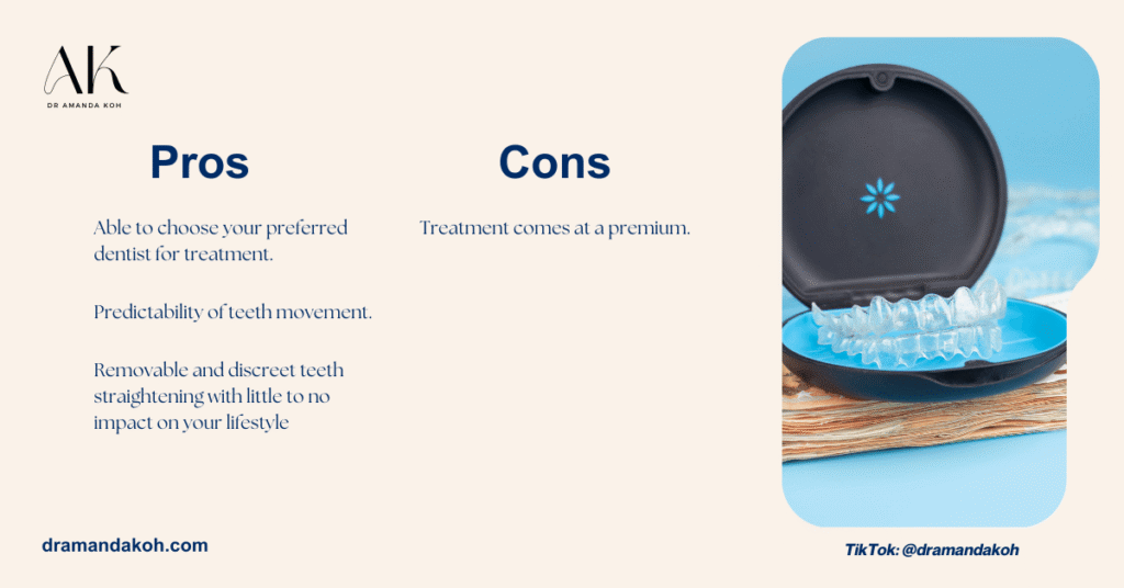 Pros and Cons of Invisalign - Invisalign vs Zenyum - Dr Amanda Koh